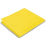 MAQA 25 Tischdecken aus Vliesstoff – 1 x 1 m – schmutzabweisende Tischdecke, Einweg-Tischdecke, Papiertischdecke auf Rolle für Partys, Tischdecke für Restaurants, Catering, Tischdecken aus TNT (gelb)