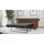 s-style möbel Chesterfield Sofa Mikrofaser 2-Sitzer Braun