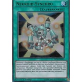 DUSA-DE015 - Nekroid-Synchro - Ultra Rare - Deutsch - im Set mit Ultrapro Toploader - Yugioh