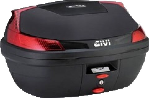 Givi B47 Blade Carbon (with plate), Topcase Monolock - Carbone - 47 l