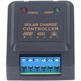 Solar-Laderegler, einfache Installation, 3-stufige Einstellung, PWM Einstellung, Solarmodul-Regler, LED-Anzeige, sicherer Schutz, langlebig für 6 V 12 V