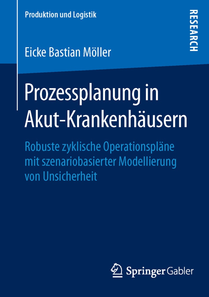 Prozessplanung In Akut-Krankenhäusern - Eicke Bastian Möller  Kartoniert (TB)