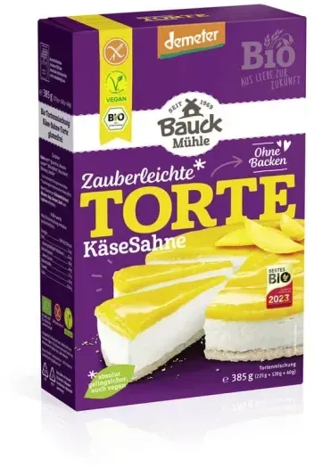 Bauck Käse Sahne Torte demeter