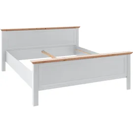 SchlafKONTOR Jasmin II 180 x 200 cm Weiß