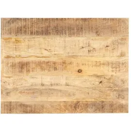 vidaXL Tischplatte Massivholz Mango 90 x 70 cm