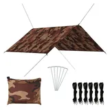 vidaXL Outdoor-Tarp 3x2,85 m Camouflage