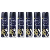 NIVEA Active Sport Deo Spray 6 x 150 ml