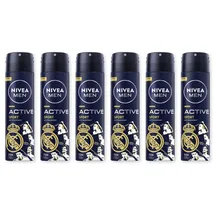 NIVEA Active Sport Deo Spray 6 x 150 ml