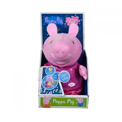 Simba 109261016 - Peppa Pig Plüschfigur - Gute Nacht Peppa