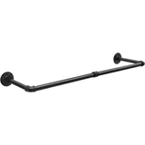 eSituro Garderobenständer 100 cm Schwarz