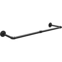 eSituro Garderobenständer 100 cm Schwarz