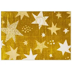 KJUT Webteppich  Star , gold , Synthetische Fasern , Maße (cm): B: 133