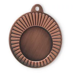 Medaille Bettina bronzefarben