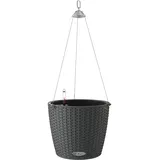 LECHUZA Nido Cottage 28 Komplettset Ø 27 x 23 cm granit