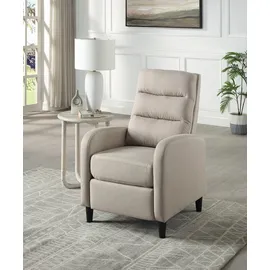 Atlantic Home Collection Relaxsessel Tiago 69 x 102 x 90 cm Beige mit Körperdruck aktivierbarer Relaxfunktion