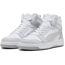 Puma Rebound V6 High-Top Puma White/Ash Gray 41