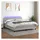 vidaXL Boxspringbett 160 x 200 cm Hellgrau