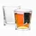 Intirilife Whiskyglas Kristallglas 0,26 l 2 St.
