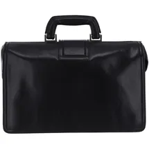 the Bridge Henkeltasche Dante Doctor Bag Nero / Palladio o Nickel