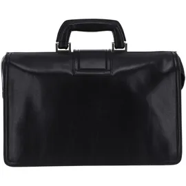 the Bridge Henkeltasche Dante Doctor Bag Nero / Palladio o Nickel