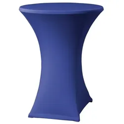 Tischhusse Für Stehtische Samba D2 Blau 85Cm