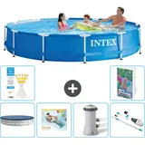 Frame Pool Rund - 366x76 Cm - 7-teilig  S62