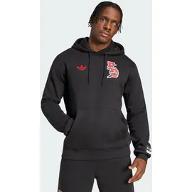 adidas FC Bayern München Hoodie 2023/24 schwarz Herren Gr. M