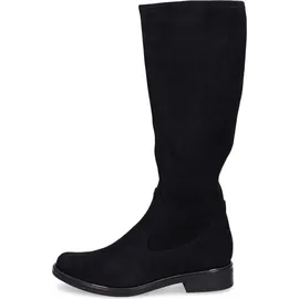 CAPRICE Damen Hohe Stiefel ohne Absatz Kniehoch Vegan, Schwarz | Gr. 38,5