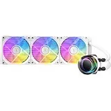 Antec Vortex Lum 360 White ARGB, CPU Wasserkühler, Weiss, Mehrfarbig