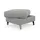 sit&more Stauraumhocker Grenoble 66 x 48 x 76 cm Silber