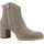Nero Giardini Botin Tacon Velour Beige - Beige - 38