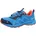 Wander-Freizeitschuhe Everyhiker Low KTX Schnellschnürsystem wasserdicht skyblau/orange Herren