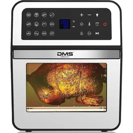 DMS® DMS XXXL 12 Liter Heißluftfritteuse Fritteuse Backofen Heißluftgrill Dörrautomat