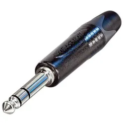 Neutrik NP3X-BAG Klinkenstecker Stereo Schwarz