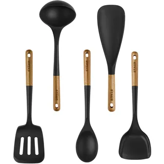 Staub Silikon-Kochutensilien, 5, Schwarz