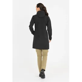 Whistler Softshelljacke WHISTLER "Luango", Damen, Gr. 40, schwarz, 100% Polyester, unifarben, normal, ohne Ausschnitt, Jacken Softshelljacke, für angenehmen Schutz vor Wind und Nässe