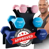 MIWEBA Gymnastikhantel-Set NKH120 Hantel Set 1-3 kg Neopren bunt