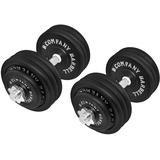 Guss Kurzhantel-Set 75Kg (2x37,5) Hantelscheiben Hantelset