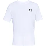 Under Armour Sportstyle Left Chest Trainingsshirt Weiß L