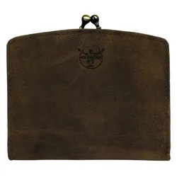 Geldbörse CHIEMSEE, braun, Leder, vintage, klassisch, Kleinlederwaren, echt Leder