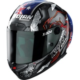 Nolan X-804 RS Ultra Carbon Stoner 10th Anniversary Replica Helm, schwarz-blau, Größe S