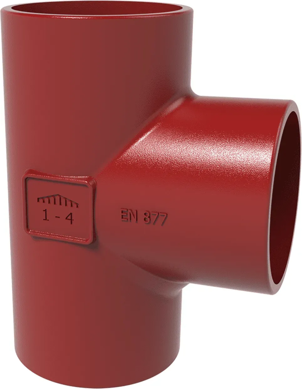 SML-Abzweige Abgang DN 150 x 50, 88 Grad
