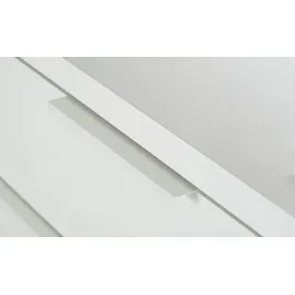Die Möbelfundgrube Schuhschrank 83 x 102 x 36 cm 2 Türen / weiß hochglanz