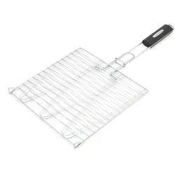 Tarrington House Fisch-Grillkorb, Eisen/Edelstahl, 58.2 x 27.9 cm