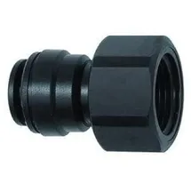 Riegler Aufschraubverbinder POM G 1/4 für Schlauch-Außen-Ø 6 mm