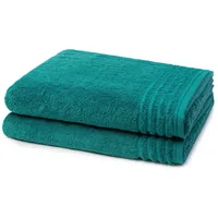 VOSSEN Supersoft Duschtuch-Set (2er-Set) Lagoon Petrol