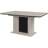 furn.design Brebbia 160 - 200 x 90 x 90 cm beige/schwarz