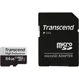 Transcend microSDXC 64GB Class 10 UHS-I + SD-Adapter