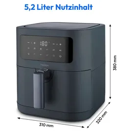 Medion E40 XL Heißluftfritteuse grau