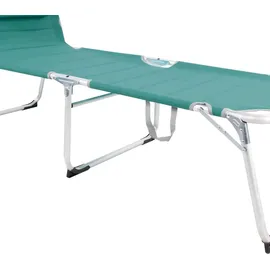 Mojawo XXL Gartenliege Türkis mit Kissen